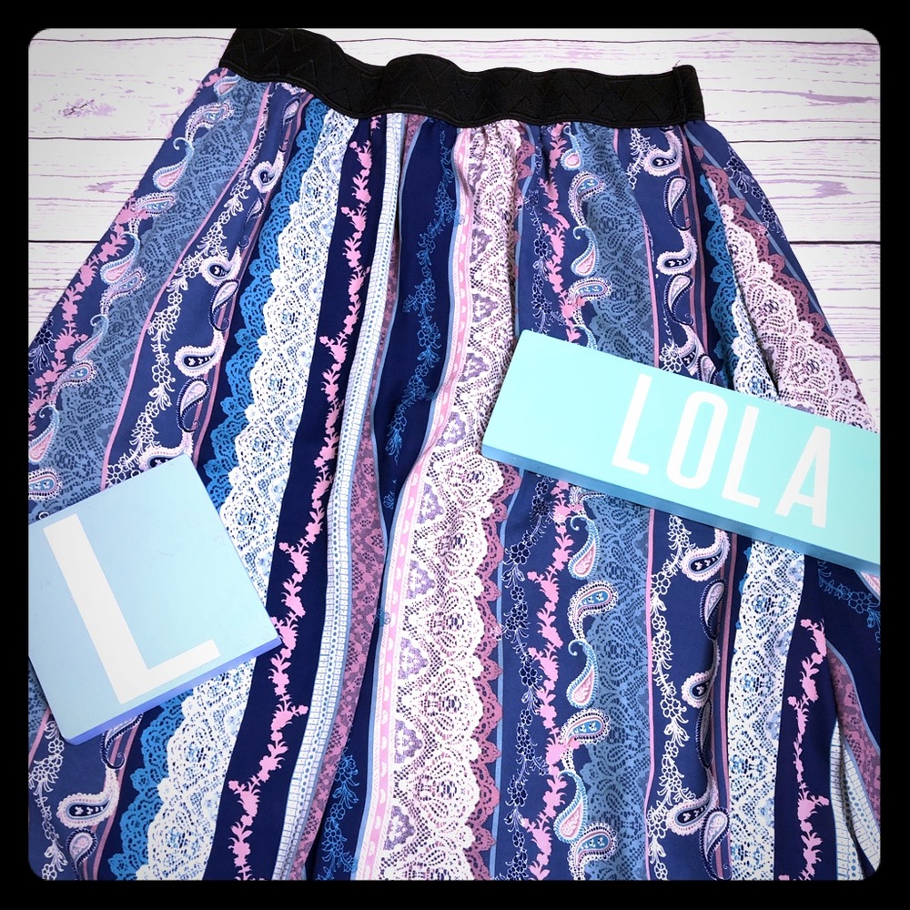 LuLaRoe Lola skirt